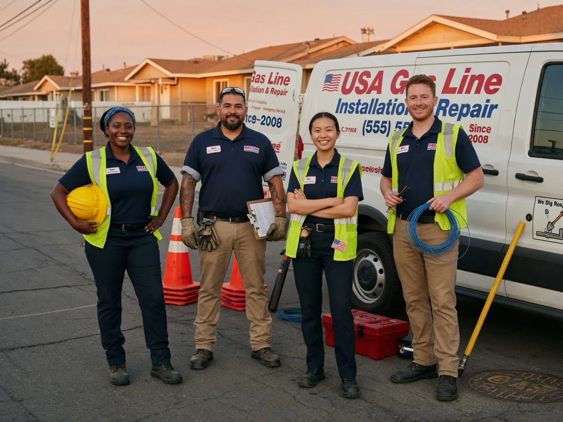 Gas Line Installation company in Manawa, WI
